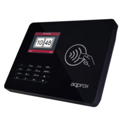 Lector biométrico Approx para control de presencia y acceso con huella dactilar, tarjeta RF y teclado PIN