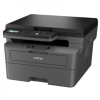 Impresora multifunción monocromo Brother DCP-L2627DWE con WiFi y dúplex automático ideal para optimización y rendimiento profesional en la oficina.