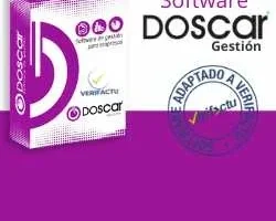 Interfaz del software Doscar Gestión para autónomos y empresas adaptado a Verifactu