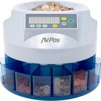 Contador de monedas AVPos CCM6 – Clasificador desde 1 céntimo hasta 2 euros