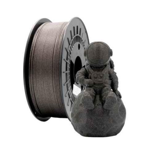 Filamento 3D PLA GLITTER - Diametro 1.75mm - 1kg - Negro