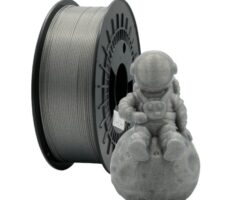 Filamento 3D PLA GLITTER - Diametro 1.75mm - 1kg - Plata