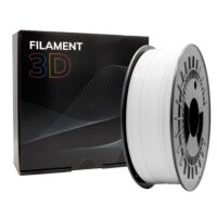 Filamento 3D PLA MATE - Diametro 1.75mm - Bobina 1kg - Blanco