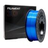 Filamento 3D PLA SILK - Diametro 1.75mm - Bobina 1kg - Azul