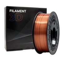 PLA-SILK-Copper_4 Filamento 3D PLA SILK - Diametro 1.75mm - Bobina 1kg - Cobre