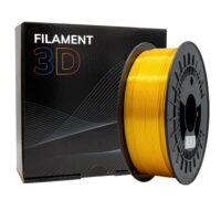 Filamento 3D PLA SILK - Diametro 1.75mm - Bobina 1kg - Oro
