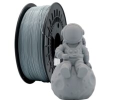 Filamento 3D PLA TOUGH - Diametro 1.75mm - Bobina 1kg - Gris