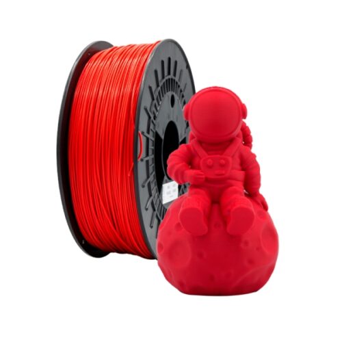 Filamento 3D PLA TOUGH - Diametro 1.75mm - Bobina 1kg - Rojo