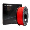 Filamento 3D PLA TOUGH - Diametro 1.75mm - Bobina 1kg - Rojo