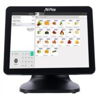 TPV AVPos K5000 Aluminio – Pantalla 15" Táctil, Procesador N100 y 8GB RAM