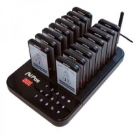 AVP-AC-T16_2 AVPos AVP-AC-T16 Avisador de Clientes - Base de Carga - 16 Unidades - 350/500m Alcance - 200 Mah