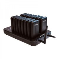 AVP-AC-T16_4 AVPos AVP-AC-T16 Avisador de Clientes - Base de Carga - 16 Unidades - 350/500m Alcance - 200 Mah