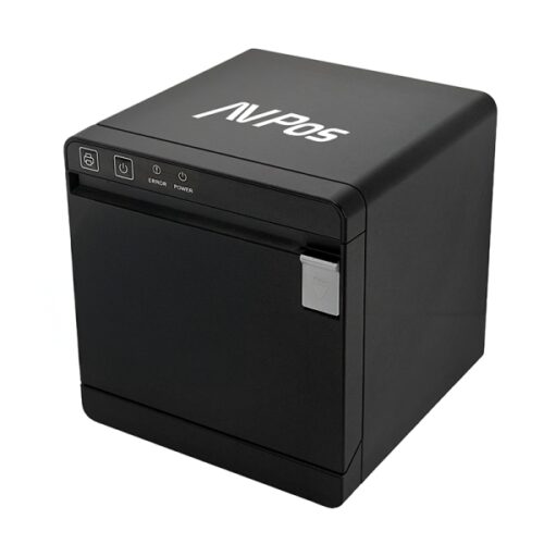 AVPos TC300 Impresora Termica Tickets - Velocidad 300mm/s - Autocorte Parcial - USB y LAN - Color Negro