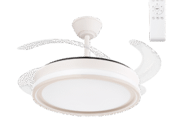 Ventilador de Techo LED 59W 5900LM CCT DC Ultra Silencioso