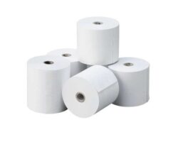 Oqonos Rollo de Papel Termico 80x70x12mm - Libre de BPA - FSC