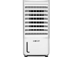 Climatizador evaporativo Muvip de 7,5 litros con función humidificador y acumuladores de frío Ice-Pack