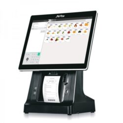 tpv-avpos-k6000-i5-impresora-integrada-negro TPV AVPos K6000 con pantalla táctil de 15 pulgadas e impresora térmica integrada