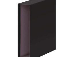 Dohe Archicolor Funda para Archivador de Palanca - Formato Folio - Carton Forrado - Color Negro