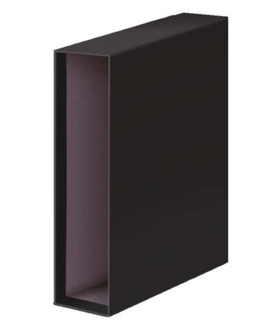 Dohe Archicolor Funda para Archivador de Palanca – Formato Folio – Carton Forrado – Color Negro