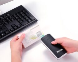 Lector AVPos portátil BP200 con conexión Bluetooth y batería de 1600mAh