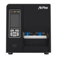 AVP-E1_2 AVPos E1 Impresora Termica Etiquetas Industrial - Velocidad 203mm/s - Resolucion 300 DPI - USB, Serie y LAN - Color Blanco-Negro