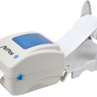 AVP-E49_3 AVPos E49 Impresora Termica Etiquetas - Velocidad 102mm/s - Resolucion 300 DPI - USB y LAN - Color Gris