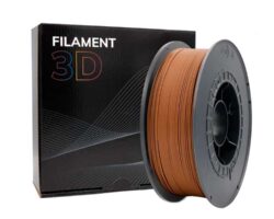 Filamento 3D PLA - Diametro 1.75mm - Bobina 1kg - Color Marron