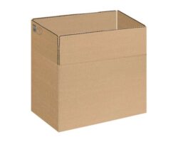 Dohe Cajas de Embalaje de 4 Solapas - Medidas 400x290x220mm - Carton de Canal 3mm - Resistente y Duradero - Ideal para Envios y Almacenamiento