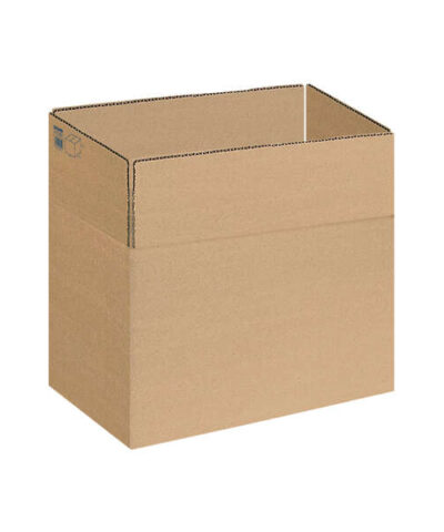 Dohe Cajas de Embalaje de 4 Solapas – Medidas 400x290x220mm – Carton de Canal 3mm