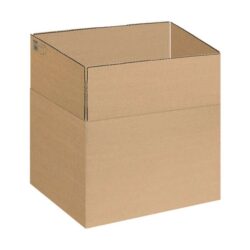 DO16054 Dohe Cajas de Embalaje de 4 Solapas - Medidas 440x325x420mm - Carton de Canal 3mm - Resistente y Duradero - Ideal para Envios y Almacenamiento