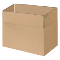DO16055 Dohe Cajas de Embalaje de 4 Solapas - Medidas 600x400x290mm - Carton de Canal 3mm - Resistente y Duradero - Ideal para Envios y Almacenamiento