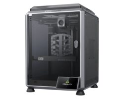 Creality K1C Impresora 3D Cerrada - Volumen 22x22x25cm - CoreXY, 12X Super Rapido - Camara IA Observadora - Purificacion Duradera y Modo Silencioso