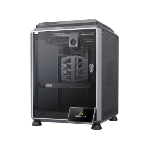 Creality K1C Impresora 3D Cerrada - Volumen 22x22x25cm - CoreXY, 12X Super Rapido - Camara IA Observadora - Purificacion Duradera y Modo Silencioso