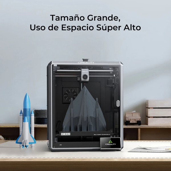 Creality K1 MAX Impresora 3D Cerrada - Volumen 30x30x30cm
