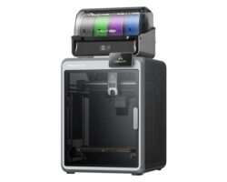 Creality K2 Combo Impresora 3D Cerrada + Unidad CFS - Volumen 26x26x26cm - Impresion de Alta Velocidad de hasta 600mm/s - Doble Camara IA - USB, WiFi