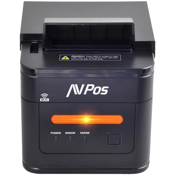Impresora AVPos AVP-K46W para Cocina – WiFi, LAN, Triple Aviso y Cubierta Protectora