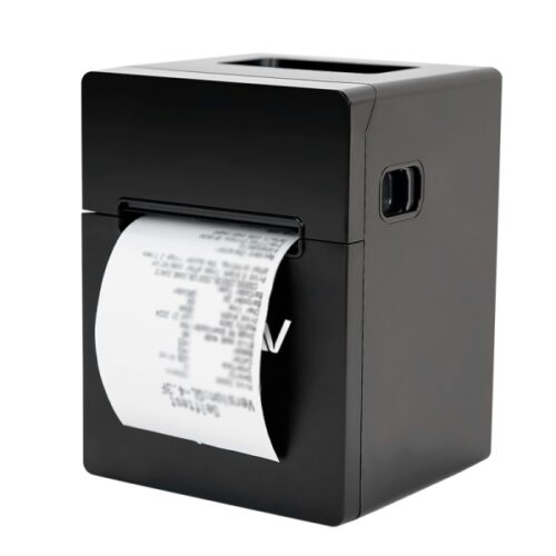 Impresora AVPos térmica AVP-TC21NET con puertos USB y LAN en color negro