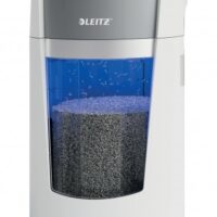 Destructora de papel Leitz IQ OptiMax Office microcorte P-5 blanca
