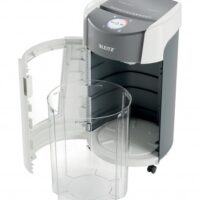 Destructora de papel Leitz IQ OptiMax Office – P-5, 120 min y 35L