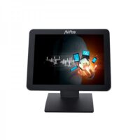 Monitor táctil de 17 pulgadas AVPos AVPos-T17 en color negro con pantalla capacitiva True Flat para terminales de punto de venta