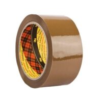 precinto-de-embalaje-scotch-371-marron-3m Precinto de embalaje Scotch 371 marrón de 50mm con adhesivo Hot Melt para cajas pesadas