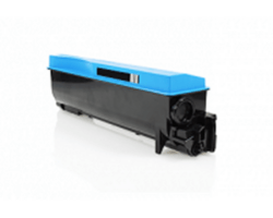 Tóner compatible Kyocera TK-570 y TK570 de color Cyan de 12.000 páginas para impresoras láser Kyocera