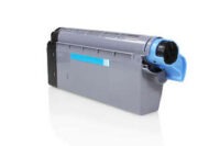 toner-compatible-oki-44318619-cyan Cartucho de tóner genérico compatible OKI 44318619 color Cyan para impresoras multifunción OKI serie Executive