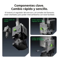 1002140006_3 Impresora 3D Creality Sparkx i7 Combo Multicolor WiFi