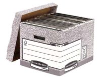 Fellowes Bankers Box Contenedor de Archivos - Montaje Automático Fastfold