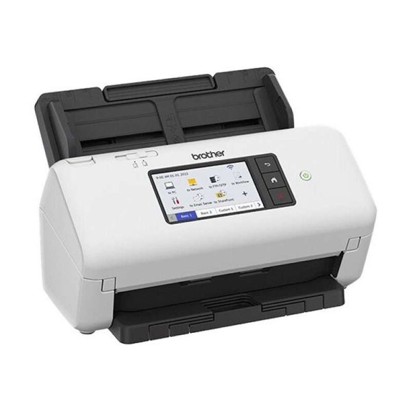 brother-ads4700w-escaner-documental-wifi Escaner documental Brother ADS-4700W WiFi con alimentador automático y doble cara ideal para optimización y rendimiento en la oficina