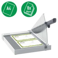 90180000_1 Guillotina de Papel Leitz Precision Home A4 Cuchilla de Acero Inoxidable Templado