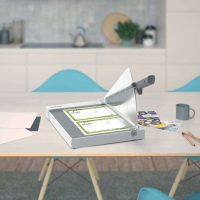 90180000_4 Guillotina de Papel Leitz Precision Home A4 Cuchilla de Acero Inoxidable Templado
