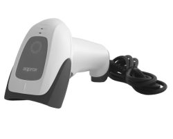 Lector de Códigos de Barras 1D/2D USB Approx APPLS22WH con disparo automático y velocidad de 30fps ideal para optimización y rendimiento en la oficina.