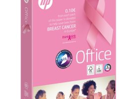 Paquete de 500 hojas de papel HP Office Pink Ream A4 de 80 gramos color Blanco para impresora y fotocopiadora